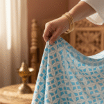 Cotton - Printed Fabric - Geometric Pattern - For Women Dress - Image 7