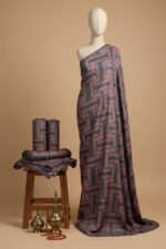 ⁦Elegant Cotton Printed Fabric Dress For Women⁩ - الصورة ⁦2⁩