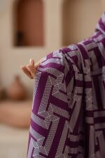 ⁦Elegant Cotton Printed Fabric Dress For Women⁩ - الصورة ⁦3⁩