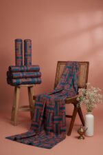 ⁦Elegant Cotton Printed Fabric Dress For Women⁩ - الصورة ⁦5⁩