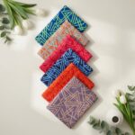 Geometric Print Cotton Fabric Dress For Women