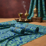 ⁦Geometric Print Cotton Fabric Dress For Women⁩ - الصورة ⁦9⁩