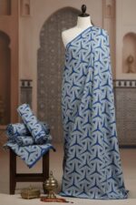 ⁦Printed Cotton Fabric Dress for Women – Soft & Stylish⁩ - الصورة ⁦2⁩