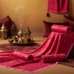 ⁦Geometric Print Cotton Fabric Dress For Women⁩ - الصورة ⁦4⁩